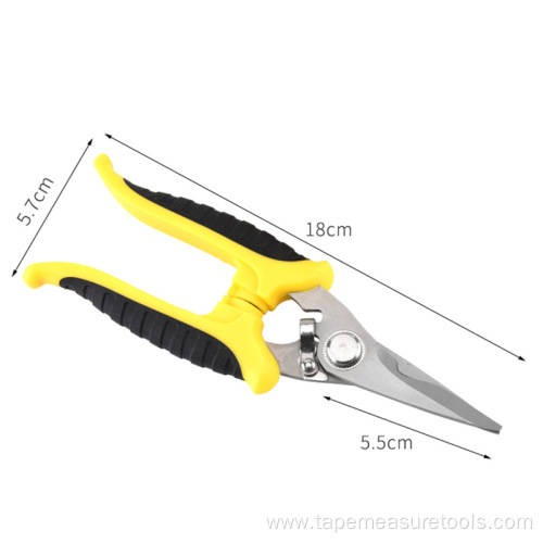 Non-slip handle Stainless steel garden scissors pruning